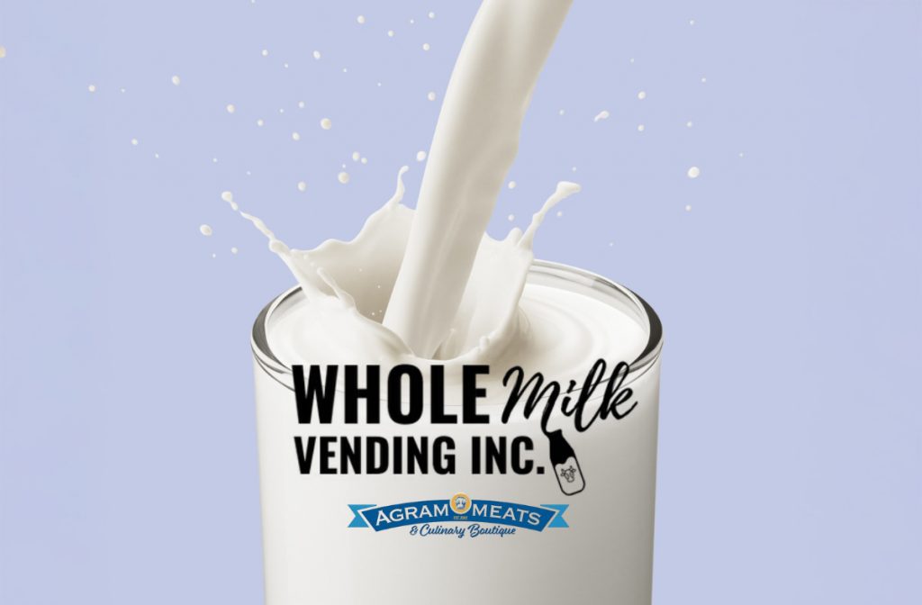 Whole Milk Vending inc. at Agram Meats